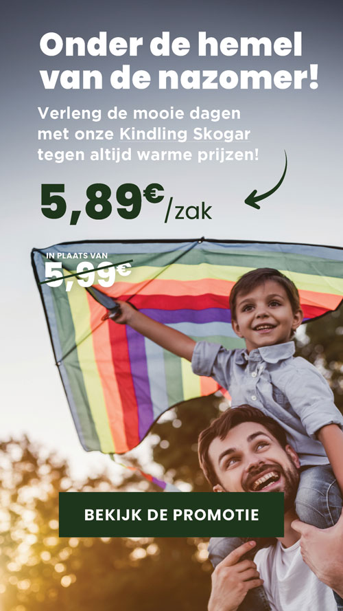 promotie pellets nazomer kindling skogar mob